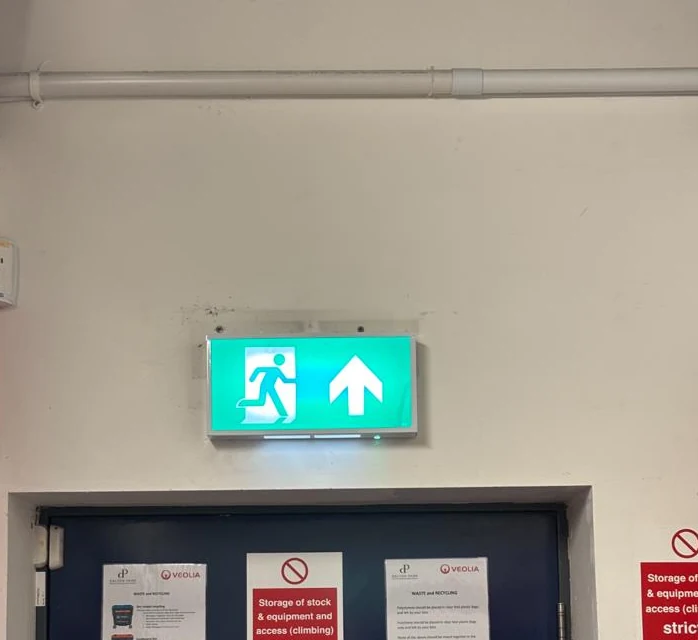 Second replacement emergency exit fitting